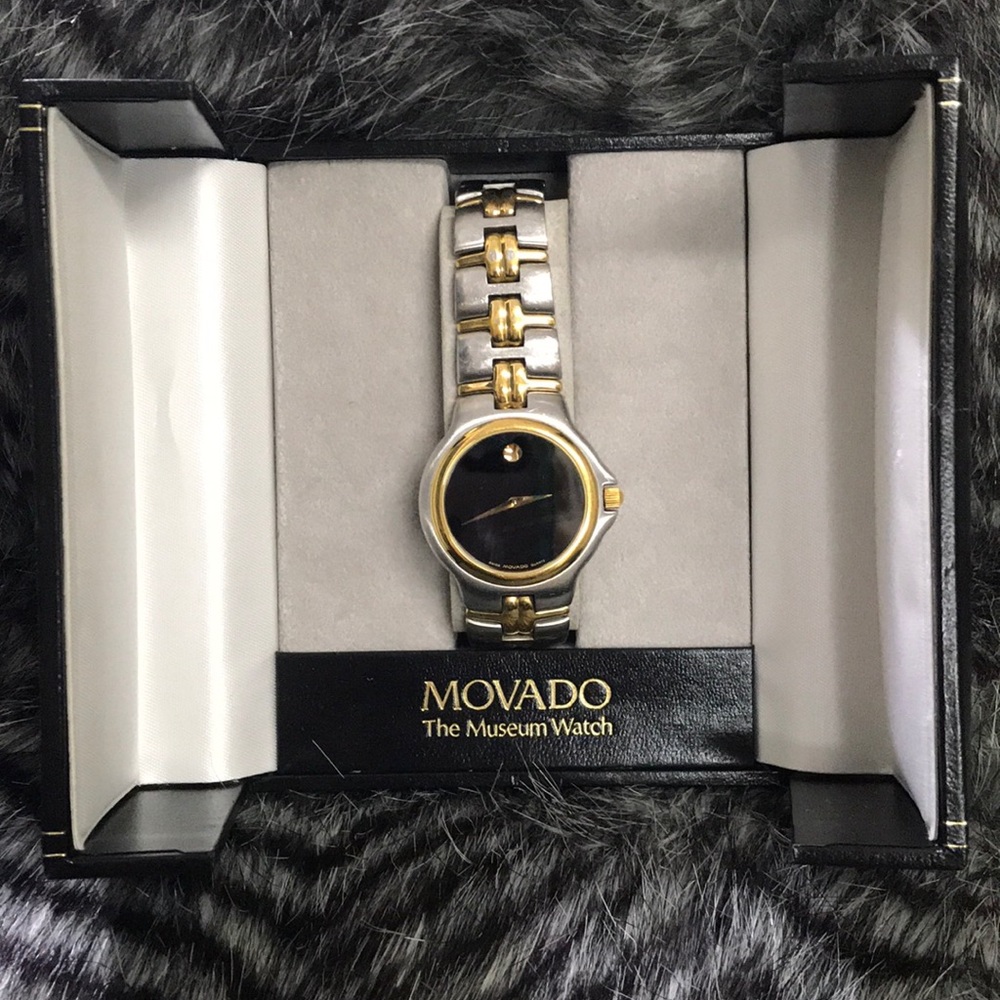 Movado Men’s The Museum Watch White Gold